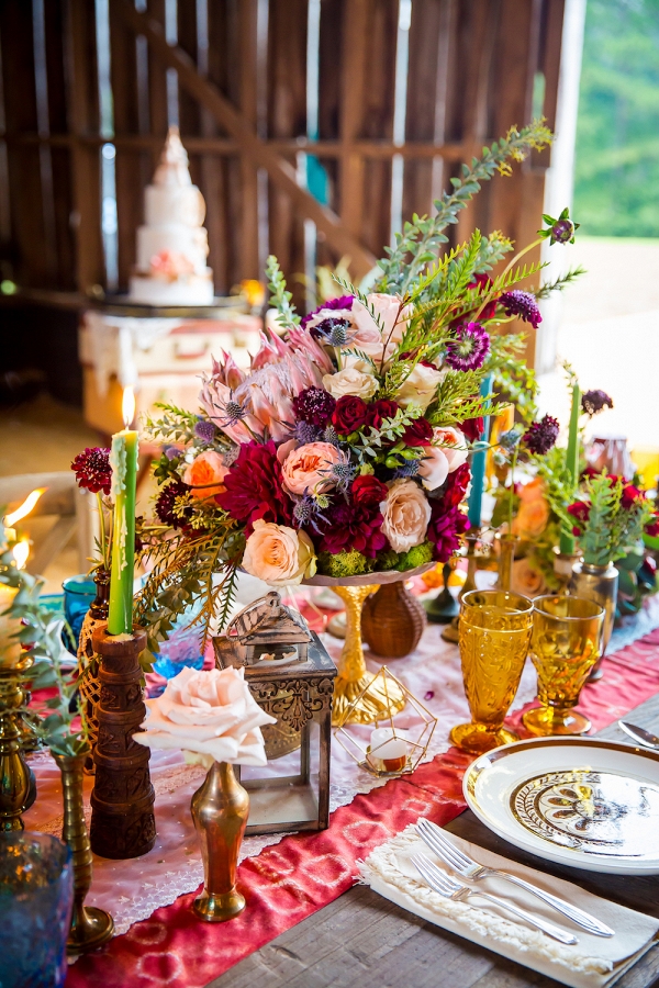 Bright Bohemian Rustic Wedding Inspiration