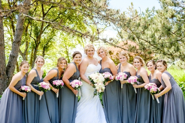 Gray and Purple Elegant Wedding in Chicago