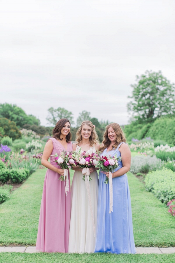 Bright Berry Toned Brewery Wedding