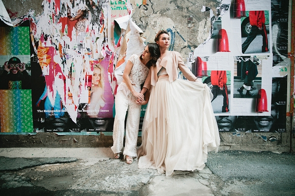 Edgy, Urban Wedding Inspiration Shoot