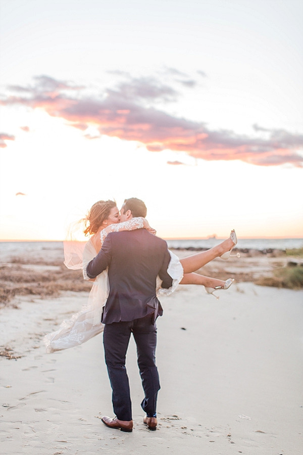 Romantic Coastal Virginia Wedding