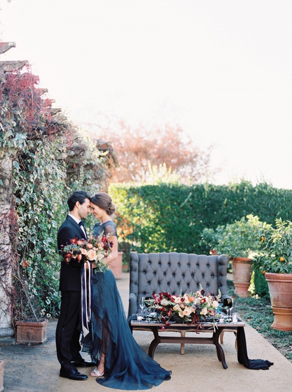 Wine Country Wedding in Fall Jewel Tones