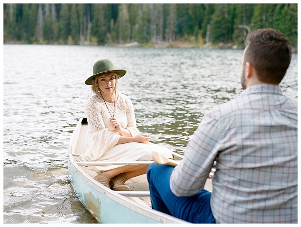 Fairy Lake, Montana Engagement