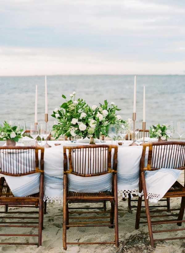 Windy Nantucket Beach Elopement