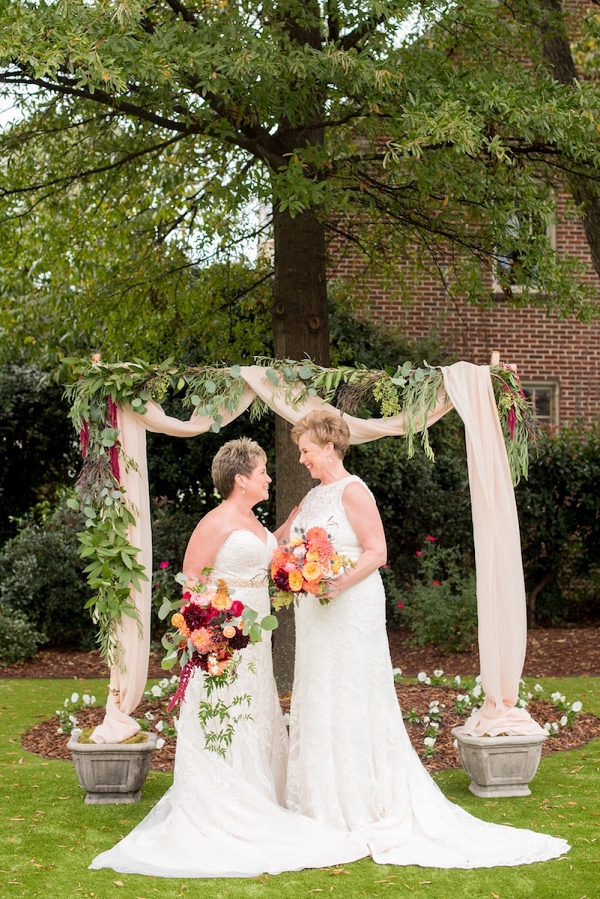 Autumn Colored North Carolina Wedding