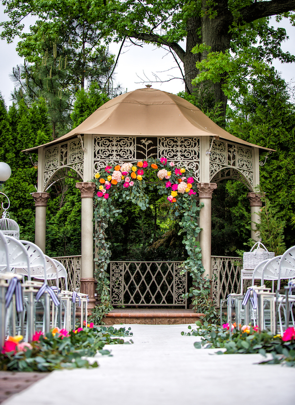 Kate Spade Garden Wedding