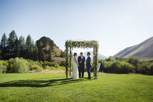 Classically Elegant Summer Wedding in Sun Valley