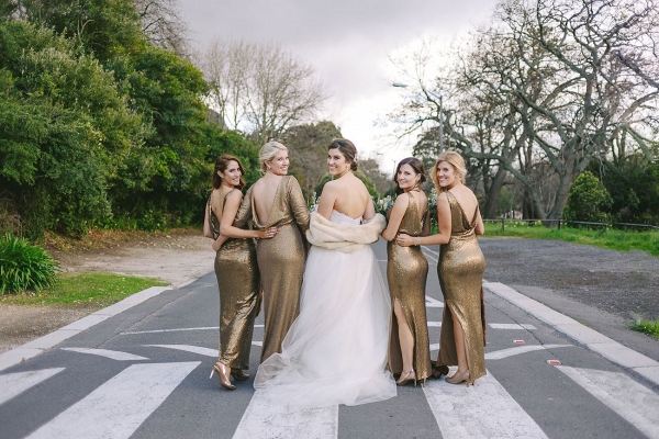 Vintage Glamour Winter Wedding