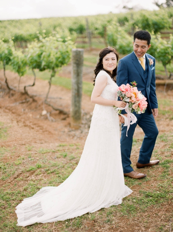 Peony Filled Hunter Valley Wedding