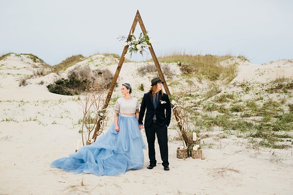 Modern Indie Coastal Wedding Inspiration