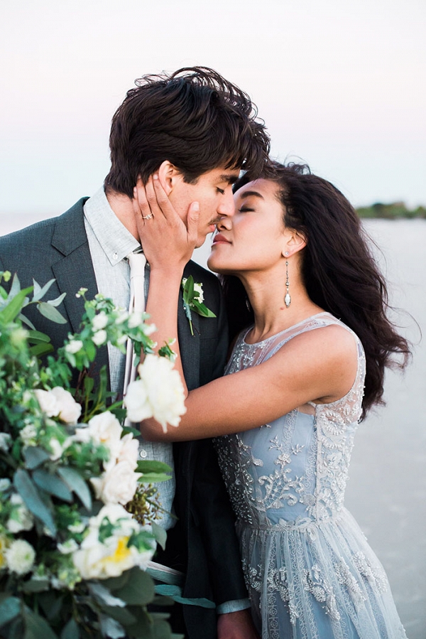 Organic Beach Elopement at Sunrise