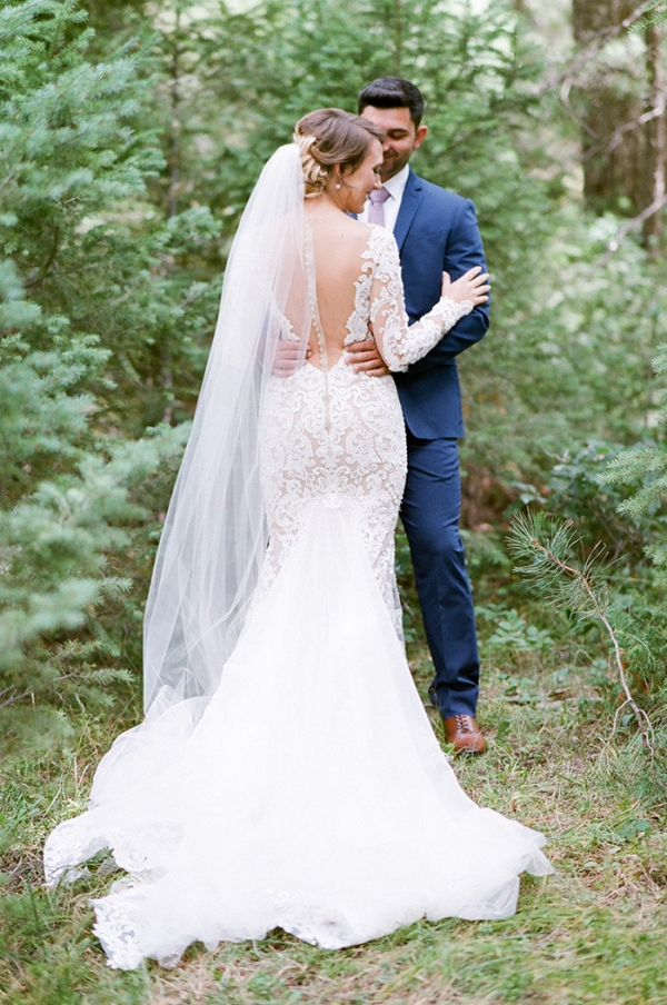 Luxurious Mountain Wedding with Organic Greenery