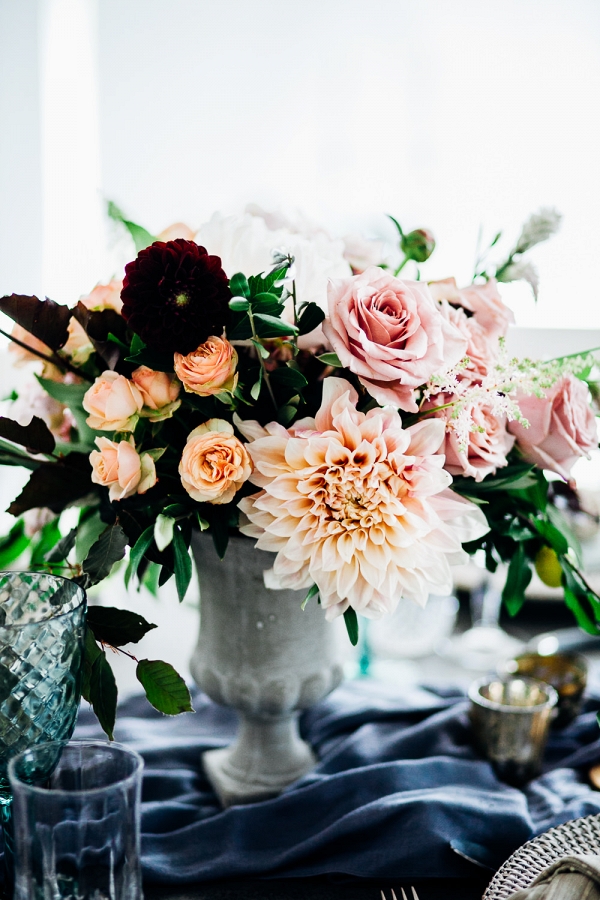 Color Inspiration For A Dark & Moody Wedding