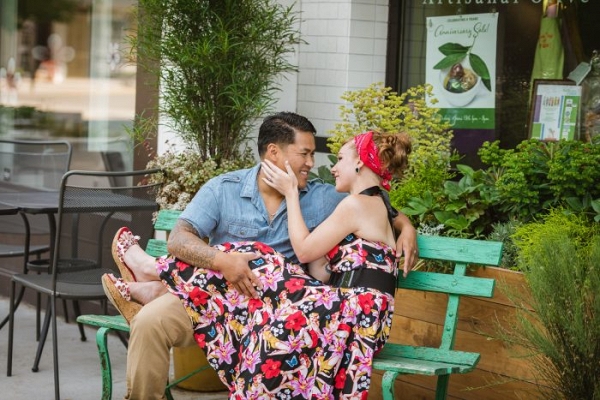 Eclectic Virginia Engagement Session