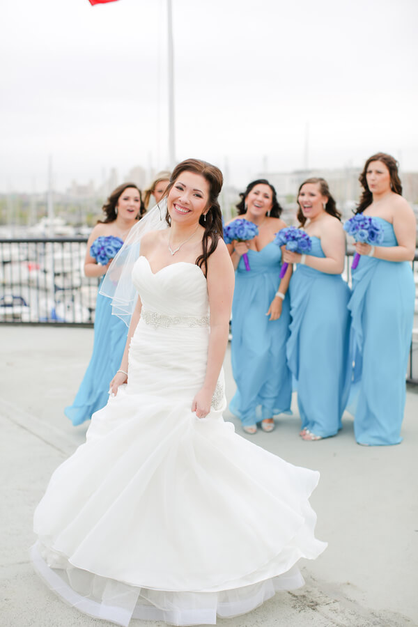 Blue Purple New Jersey Wedding