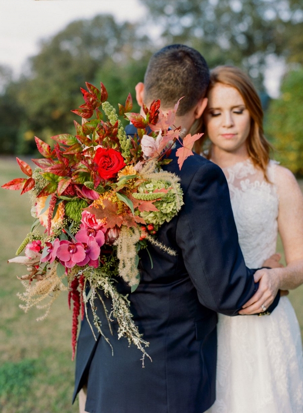 Pink and Orange Fall Wedding Inspiration