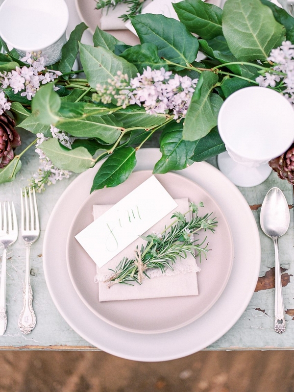 Organic Farm to Table Wedding Inspiration