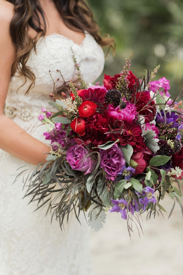 Jewel Tone Florida Wedding