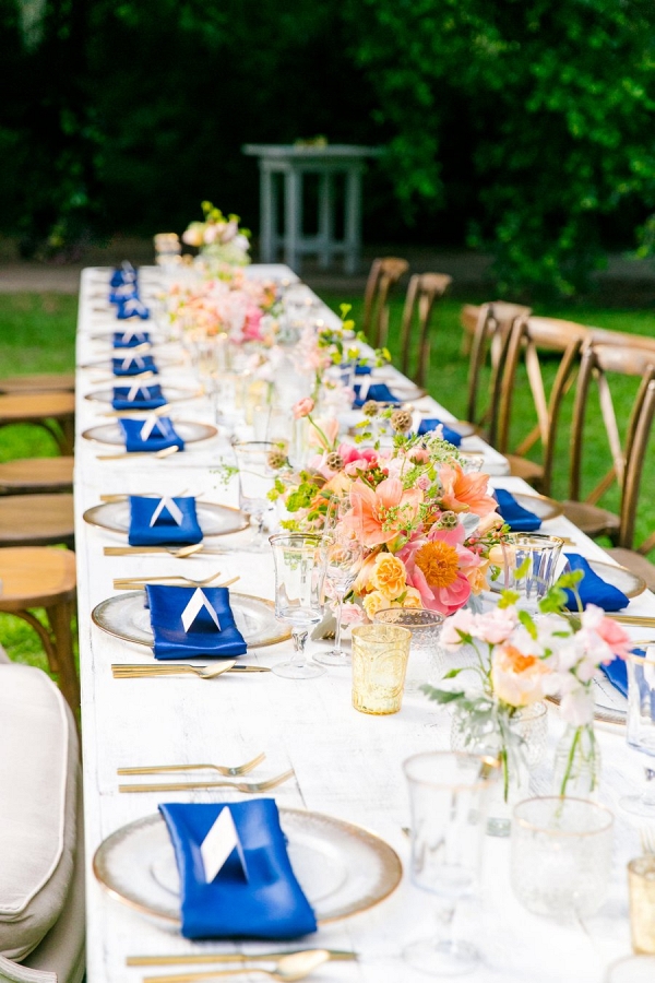 Pink and Orange Charleston Wedding