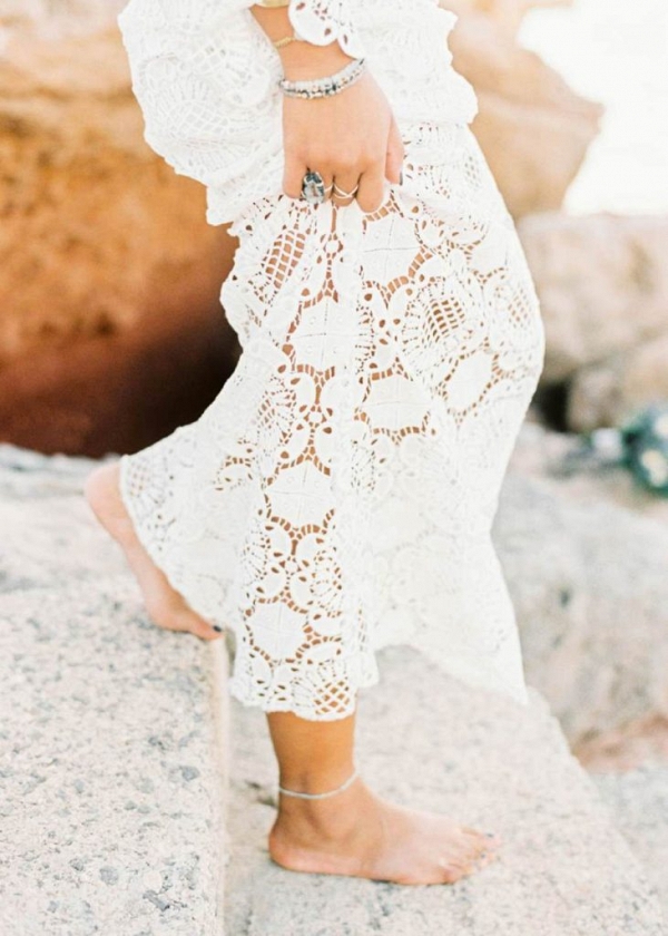 She Lives in the Moment Boho Bridal