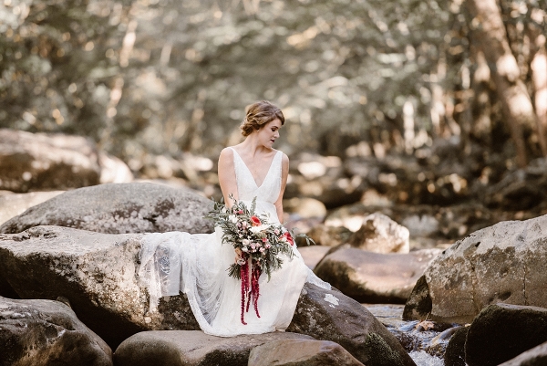 Smoky Mountain Bridal Session