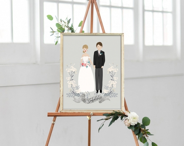 Custom Wedding Art