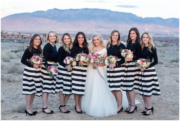 Glam Kate Spade Wedding