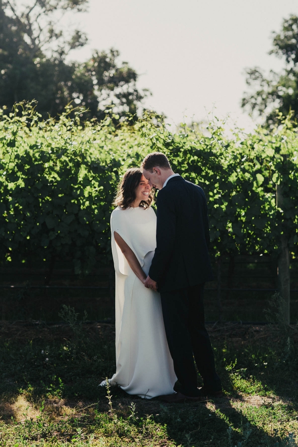 Modern Vineyard Jewish Wedding