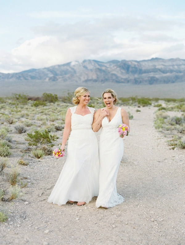 Serene Elopement in the Nevada Desert