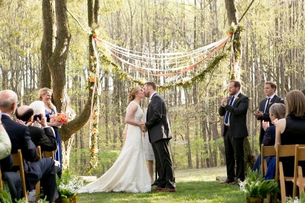 Charming Wooded Maryland Sanctuary Wedding