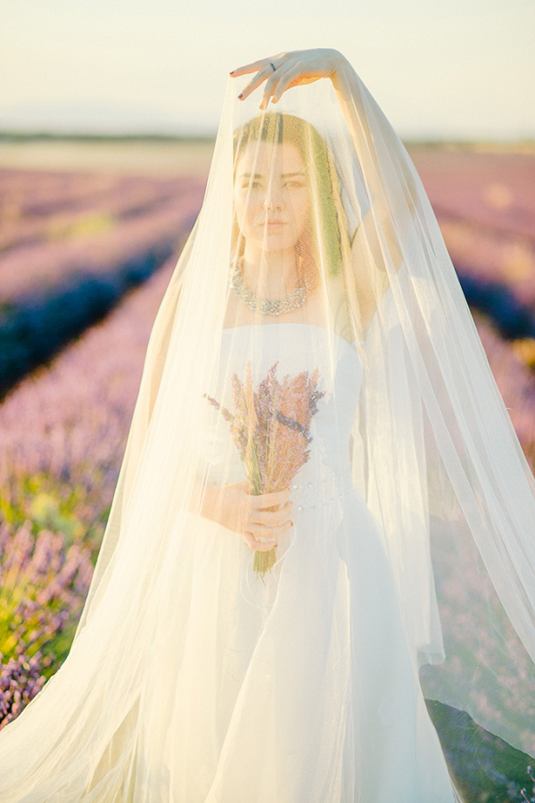 Lavender Field Anniversary Session