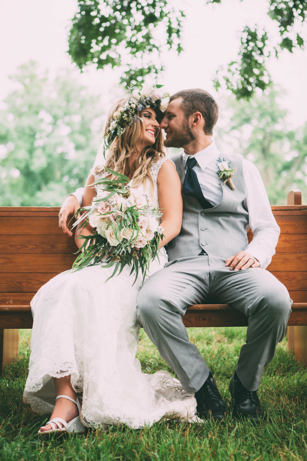 Modern Bohemian Tennessee Wedding