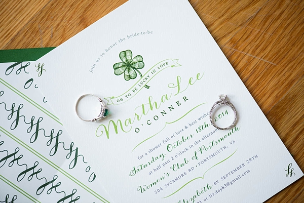 Handmade Irish Inspired Bridal Shower