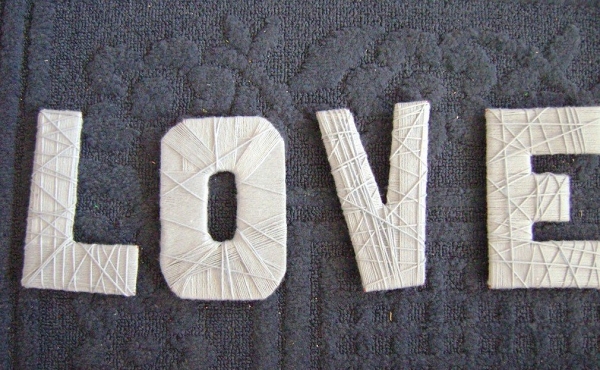 DIY Yarn Letters