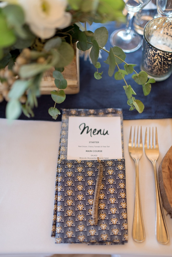 African Print Game Lodge Wedding