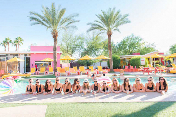 Desert Pool Party Bachelorette