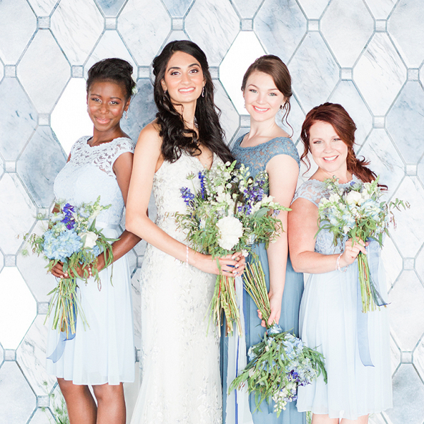 Beautiful Blue Hued Wedding Inspiration