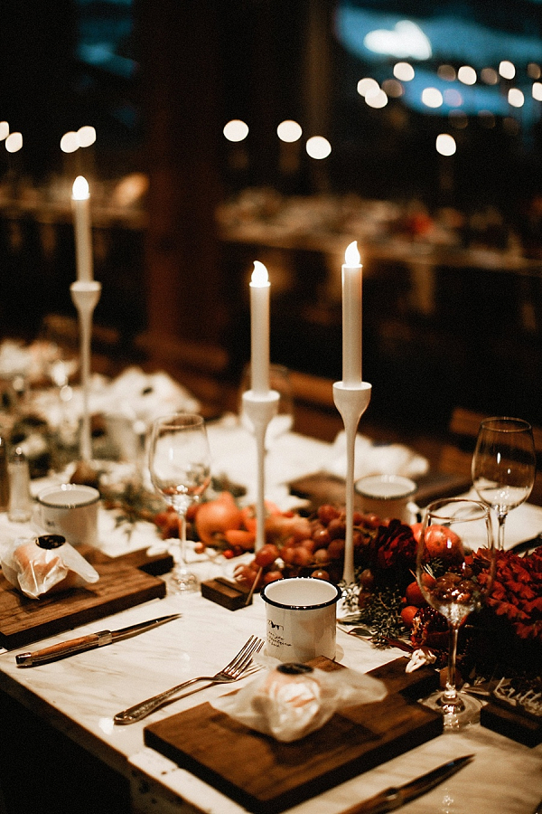 Rustic Glam Winter Wedding