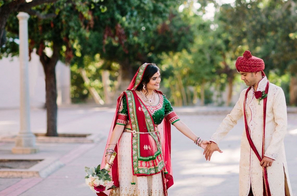 Romantic Indian Wedding Portraits