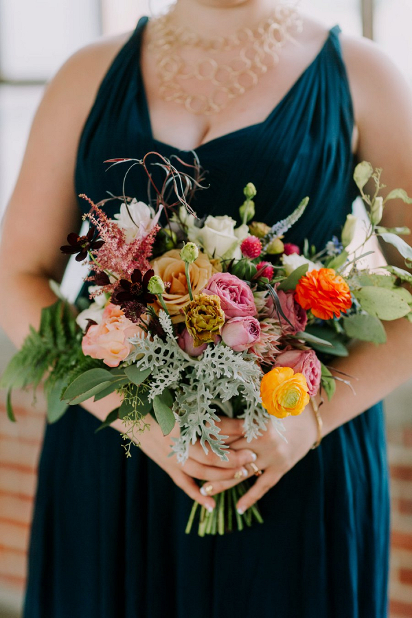 Colorful Eclectic North Carolina Wedding