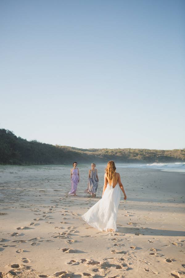 A Breezy Beachside Picnic for Bridesmaids