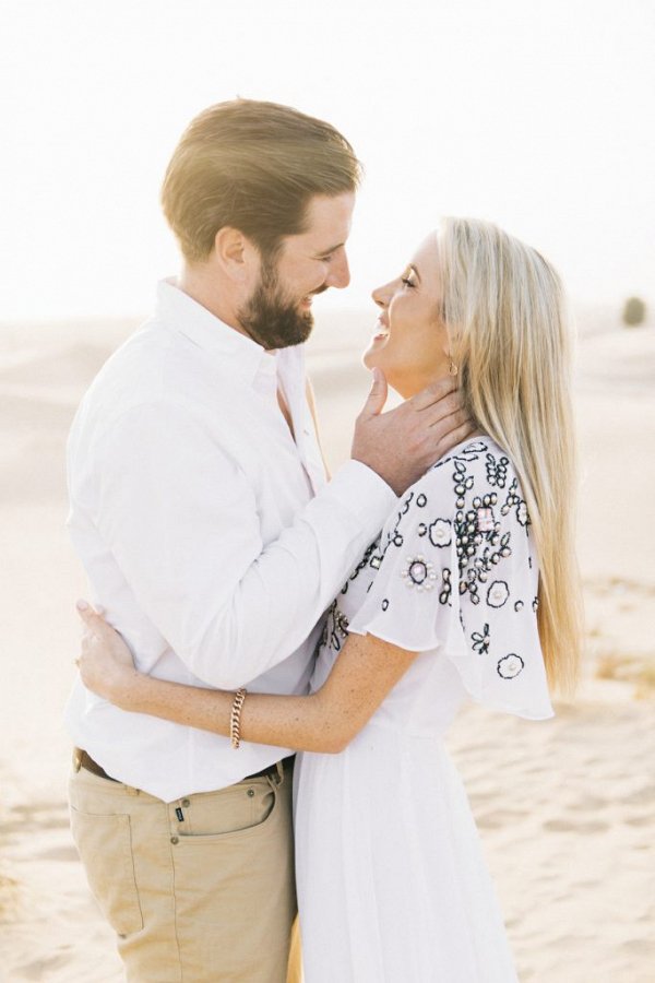 Dubai Desert Engagement Session