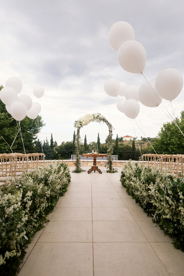 Greek Castle Destination Wedding