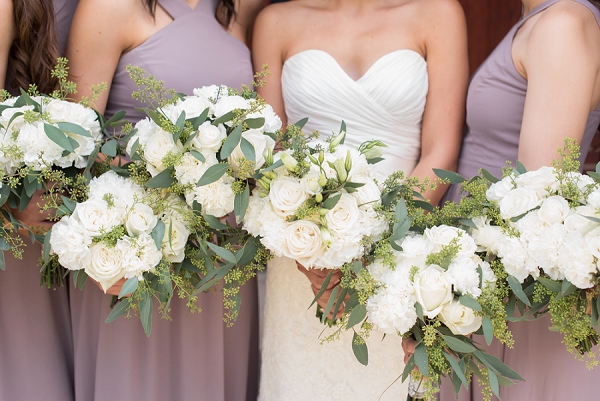 Lavender and Gray Foodie-Inspired Wedding