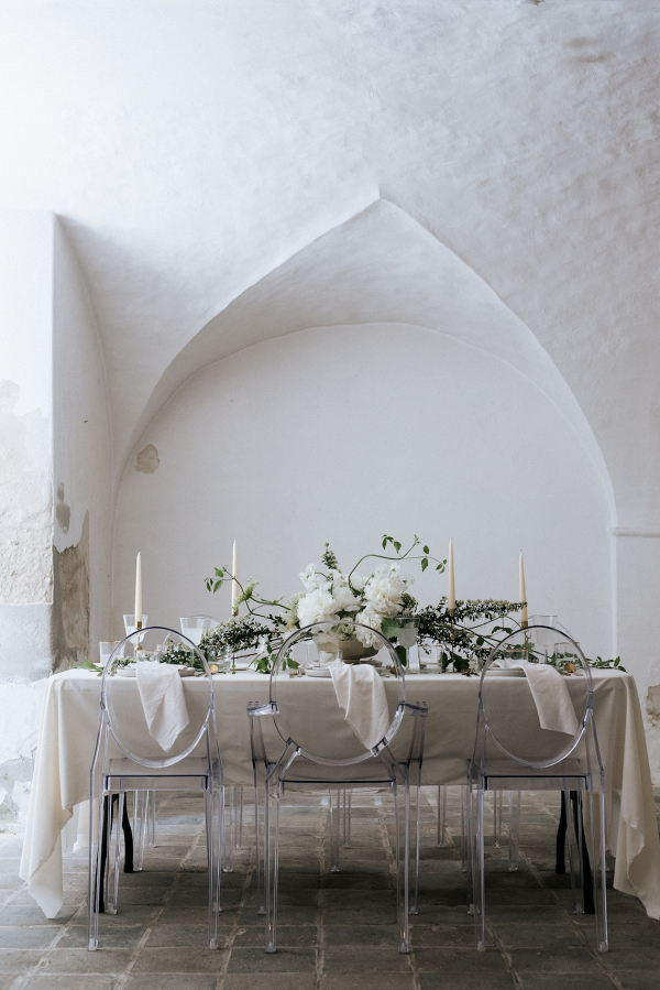 Romantic White Wedding Inspiration