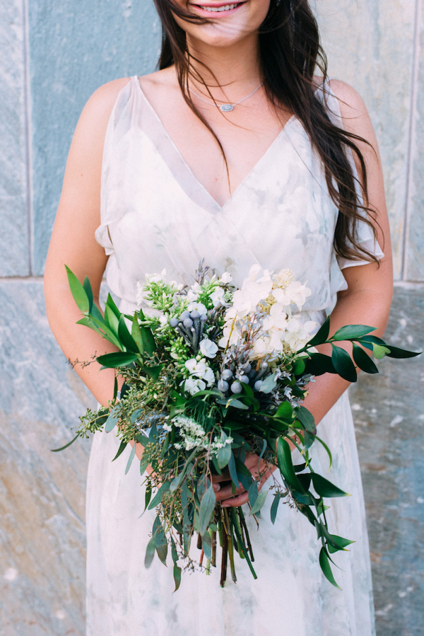 Lush Green and Gray Wedding Inspiration