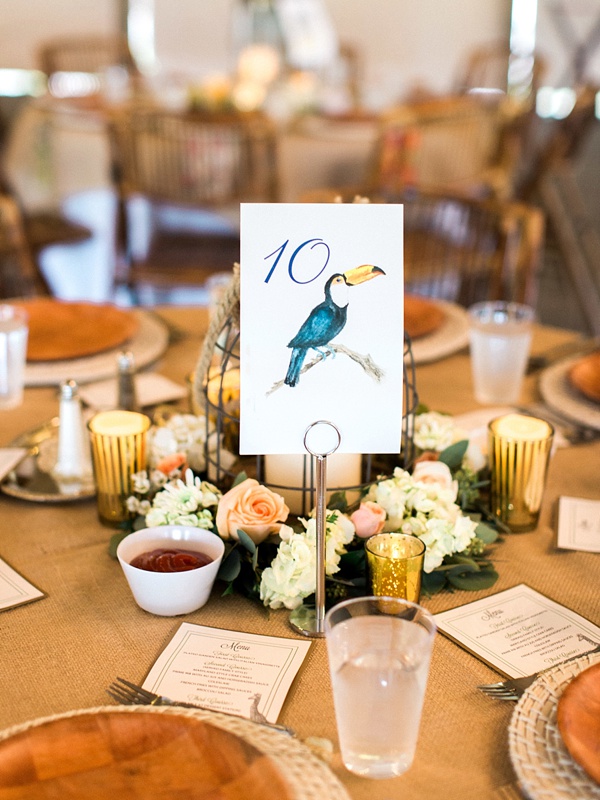 Rustic Tropical Zoo Wedding