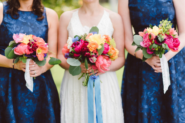 Colorful Summer Lakeside Wedding in Idaho