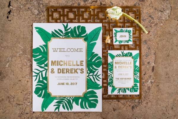 Mid Century Cuban Inspired Welcome Party