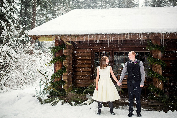 Snowy State Park Wedding